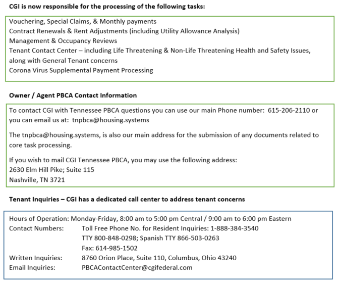 TN PBCA Tasks 