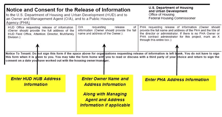 HUD 9887 Form